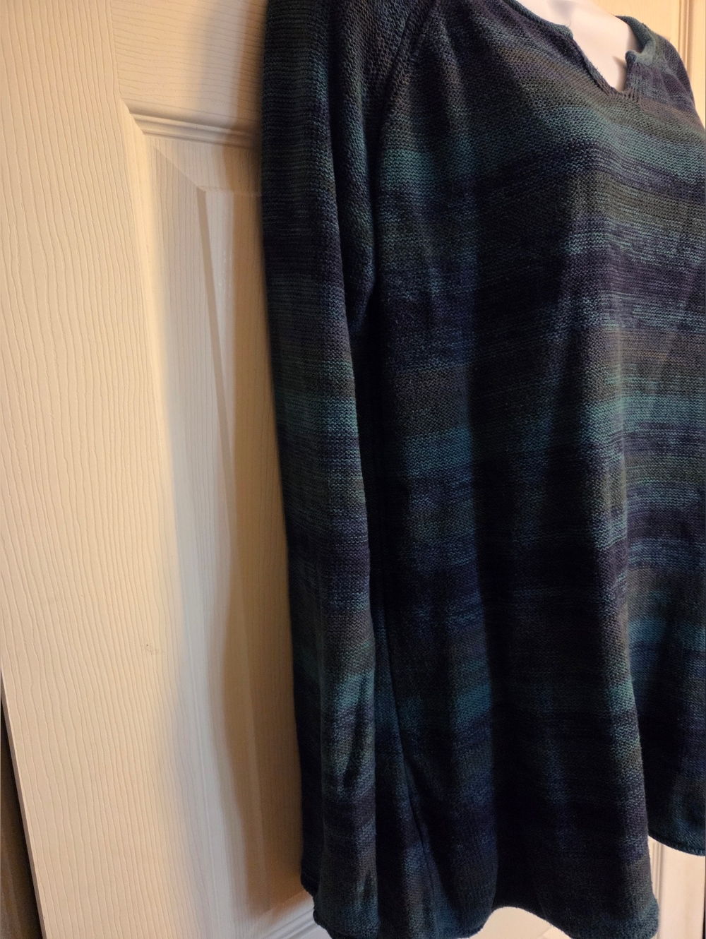 Eddie Bauer Striped Knit Sweater Size Large - Picture 5 of 12